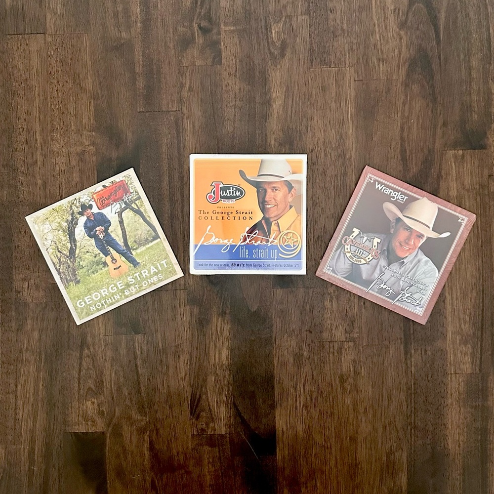 NEW George Strait CD Collection Set of 3